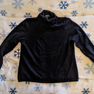 100% cashmere turtleneck sweater